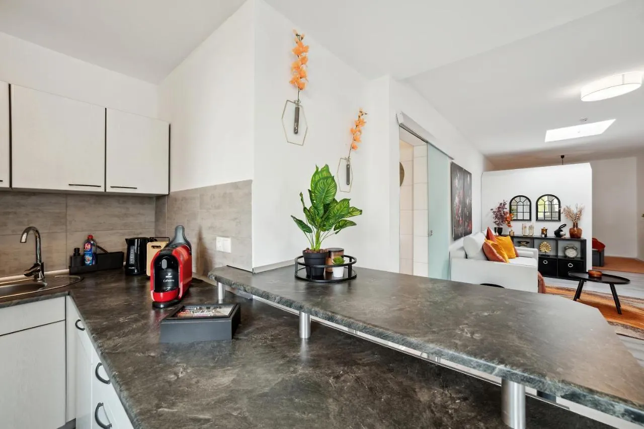 Apartment Fireball Thermennahes Studio Mit Arbeits- Und Parkplatz, Kueche Bad Staffelstein